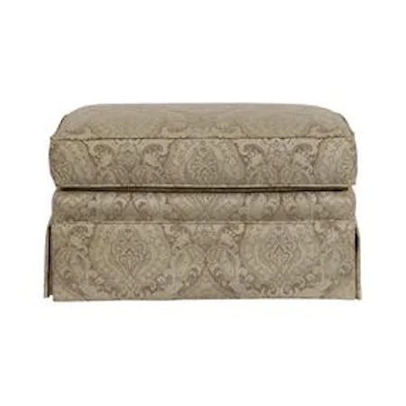 Skirted Ottoman